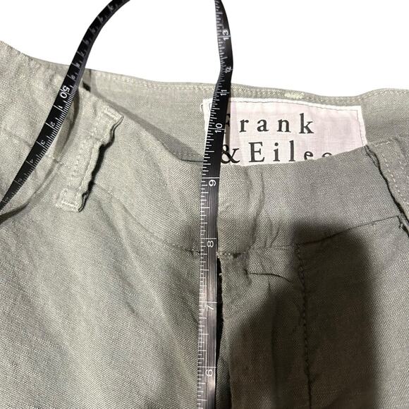 Frank & Eileen Kinsale Italian Performance Linen Trouser sz 2 - Picture 11 of 16